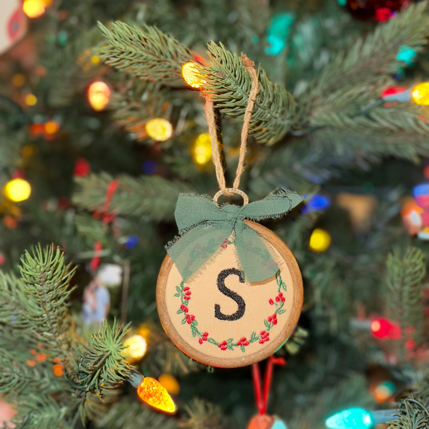 Personalized Letter Ornament