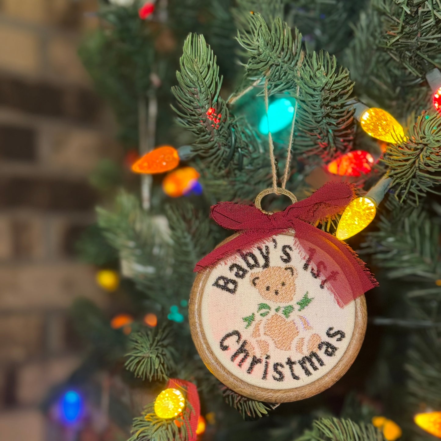 Personalized Baby’s 1st Christmas