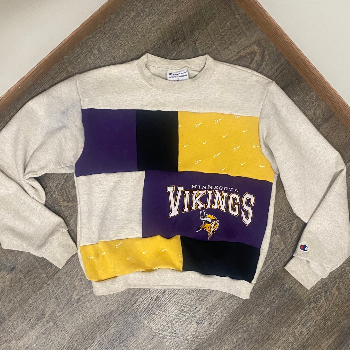 Vikings Upcycled Crewneck