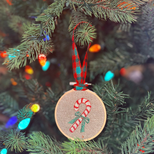 Candy Cane Ornament 2