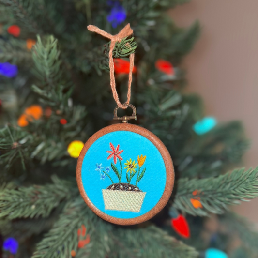 Flower Pot Ornament