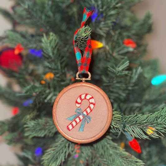 Candy Cane Ornament 1