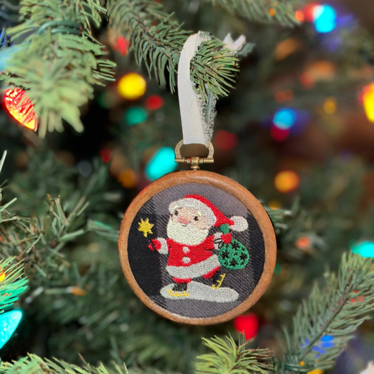 Santa Ornament