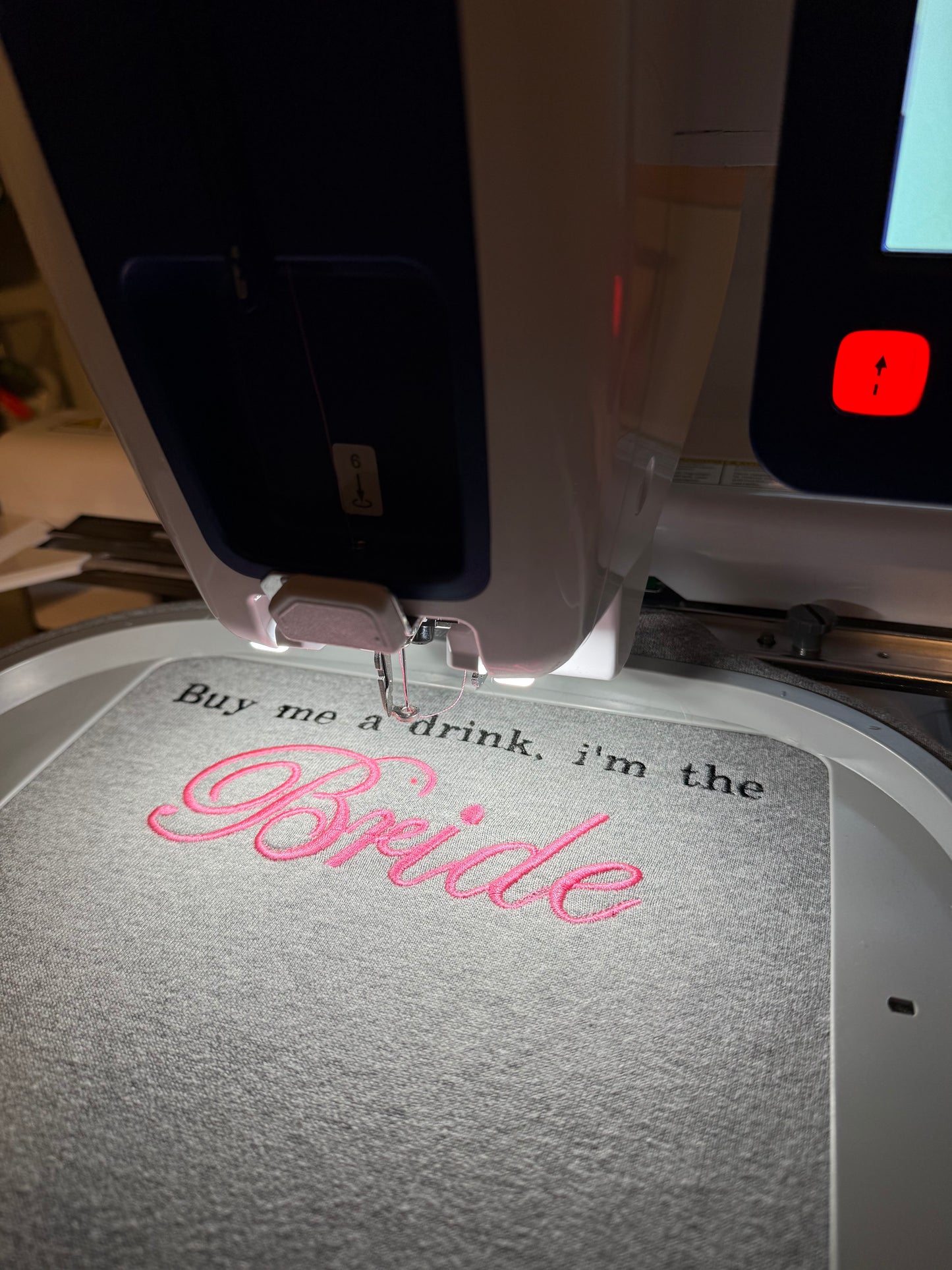 Buy me a drink, i'm the Bride Sweatshirt